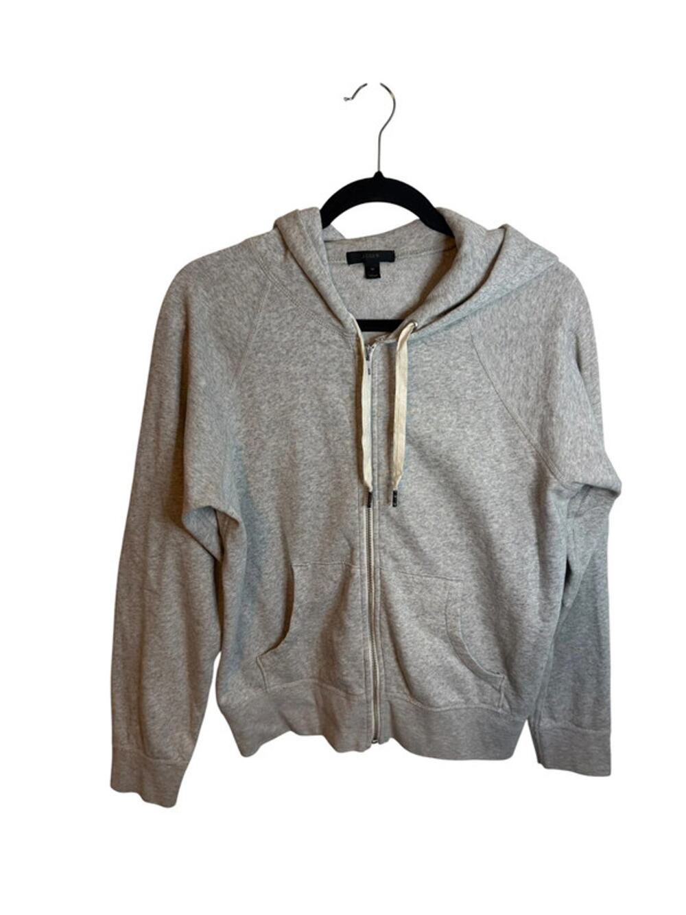 J.Crew Classic Gray Full Zip Hoodie